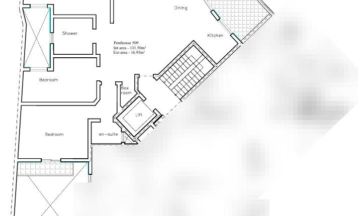 Naxxar - 3 Bedroom Top Floor Apartment + Finished