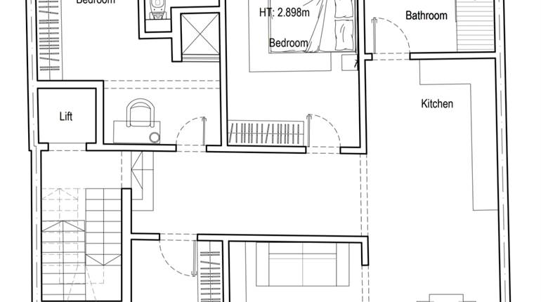 Fgura - Squarish 3 Double Bedroom Apartment