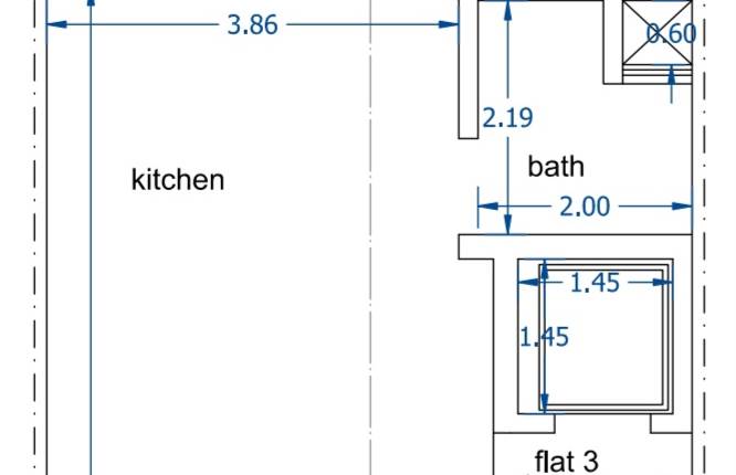 Birkirkara- 2 bedroom + Study Third floor Apt on Plan