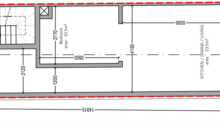 San Pawl il- Bahar, 1st floor Studio Finished Apartment with Side Sea Views 