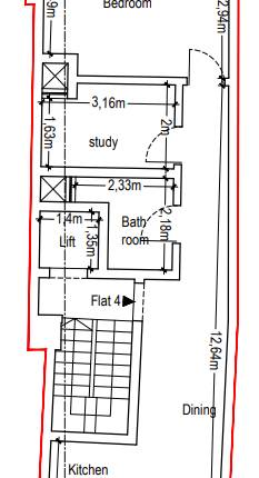 Hamrun - 2 Bedroom Third Floor Apartment On Plan 
