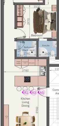 Santa Venera - 2 Bedroom 1st Floor Apartment On Plan 