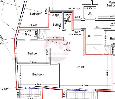 Qormi - Under Construction 2 Bedroom Apartment - Finished