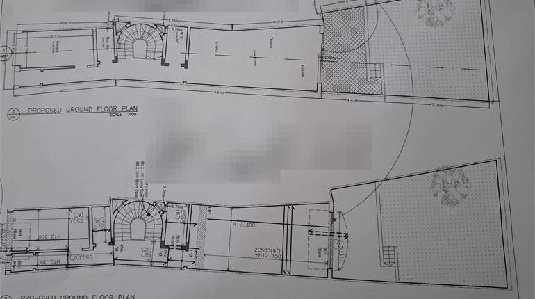 Qrendi - Plot with Permits to Build a Townhouse + Garage 