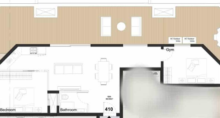 Paola - On Plan Shell 2 Bedroom Penthouse + Pool