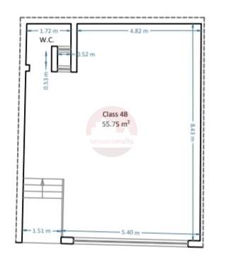  Qormi-Class 4B Shop +WC + Water+Electricity