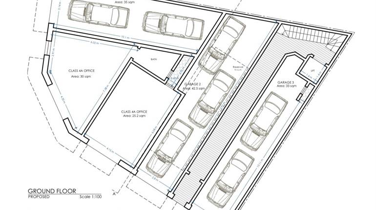 Fontana Gozo - Street Level Garages On Plan
