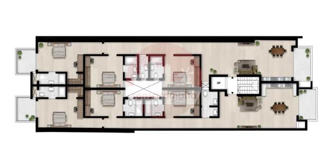 Balzan - 3 Bedroom 2nd Floor Finished Apartment On Plan 