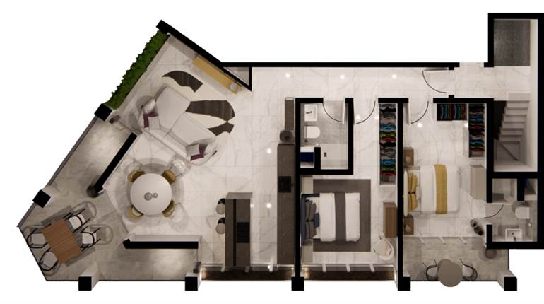 Mosta - 2 Bedroom Finished 2nd Floor Apartment Ready Built 