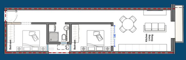 St Venera - 2 Bedroom Shell Form Apartment On Plan 