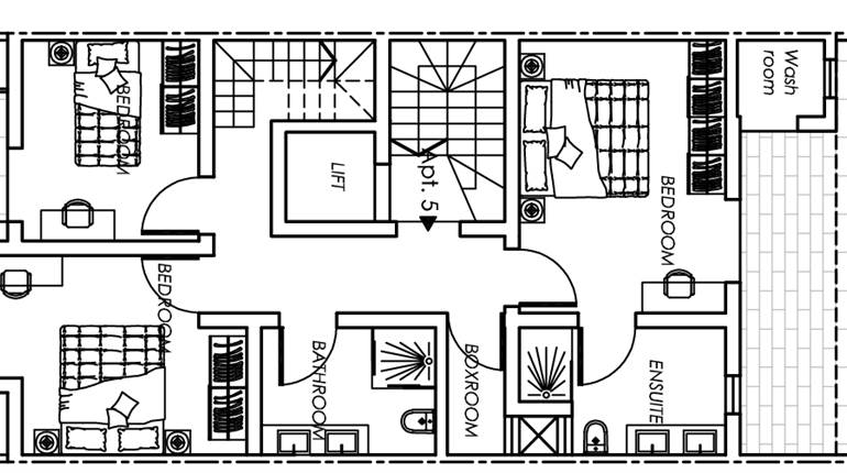 Ta' Xbiex - Duplex 3 Bedroom Finished Penthouse + Terrace + Roof