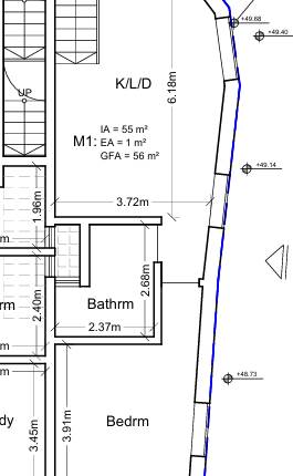 Qormi - One Bedroom Elevated GF Maisonette - Finished 