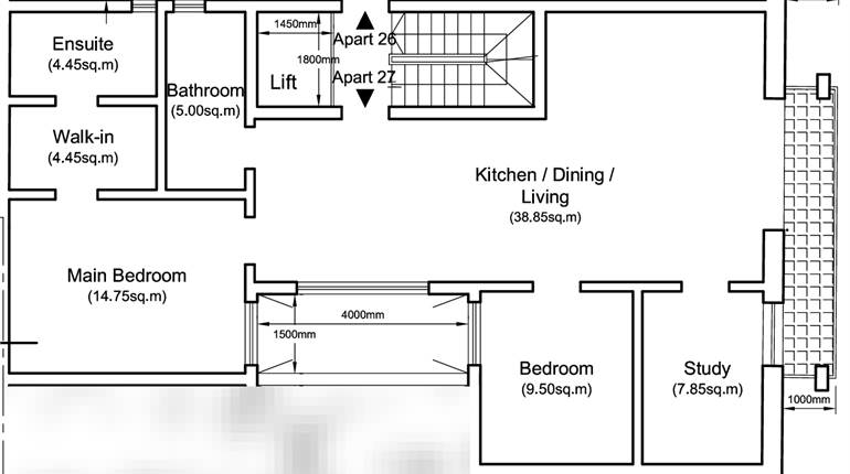 Mellieha - 2nd Floor 3 Bedroom Finished Apartment + Optional Garage