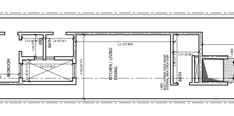 Naxxar - 2 Bedroom 2nd Floor Fully Finished Apartment On Plan 