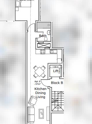  St Venera - 1 Bedroom Ready Built Finished Penthouse