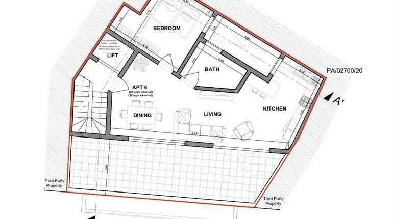 Pieta - 1 Bedroom Finished Penthouse Under Construction