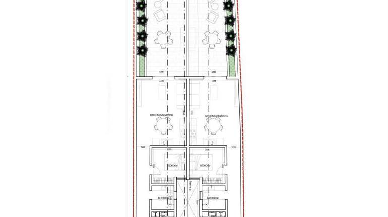 Luqa- 2 bedroom elevated Maisonette  (On Plan)