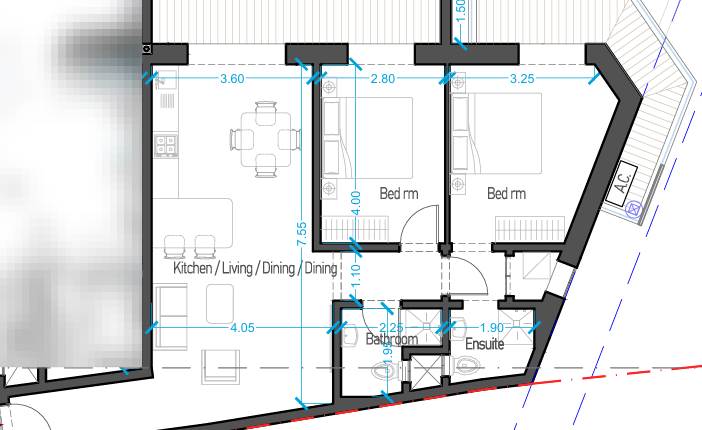 Fgura - 2 Bedroom Apartment On Plan 