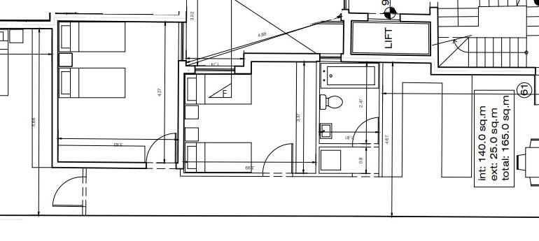 St Julian's - 3 Bedroom 6th Floor Finished Apartment On Plan