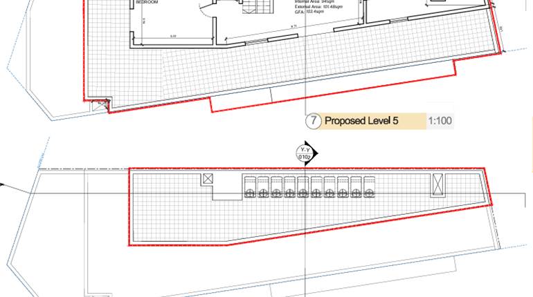 Fgura - 2 Bedroom Finished Penthouse + Corner Terrace On Plan 