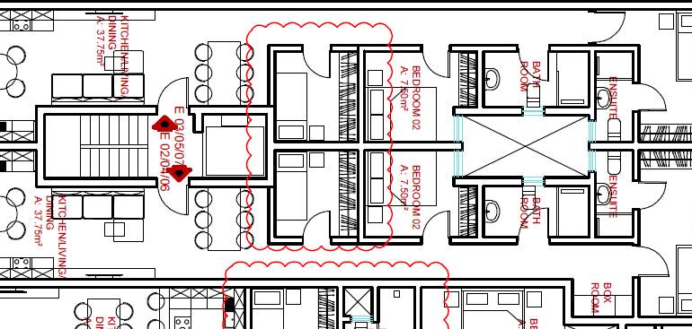 Zejtun - 3rd Floor 2 Bedroom + Study Apartment Shell Form