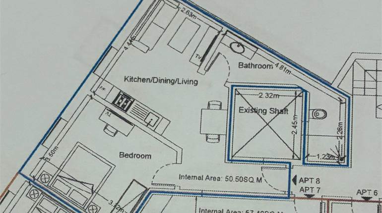 Birkirkara - 2nd Floor 1 Double Bedroom Finished Apartment