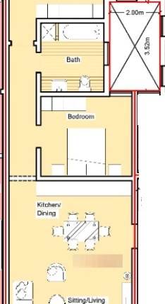 Zabbar - 2 Bedroom 2nd Floor Finished Apartment On Plan 