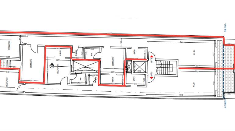 Swieqi - 3 Bedroom Finished Apartment + Front Terrace + 2 Back Balconies 