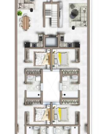 Fgura - 3 Bedroom 1st Floor Finished Apartment On Plan 