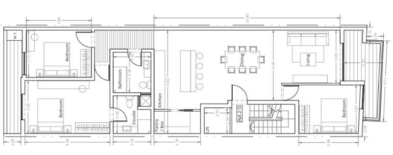 Qrendi - 3 Bedroom 3rd Floor Finished Apartment On Plan 