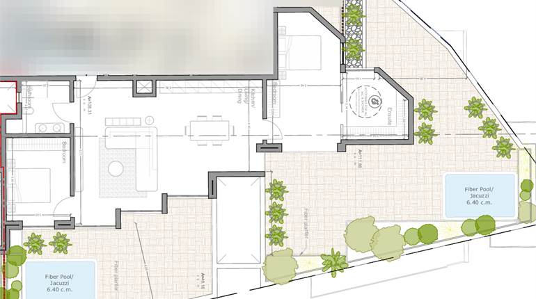 Mosta - 268sqm 2 Bedroom Penthouse + Pool - Shell Form