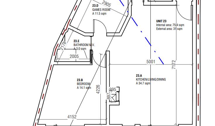 Msida - 6th Floor 2 Bedroom Finished Penthouse On Plan 