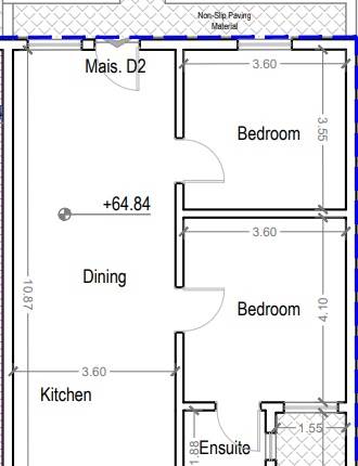 Ghaxaq - 2 Bedroom Finished Ground Floor Maisonette On Plan