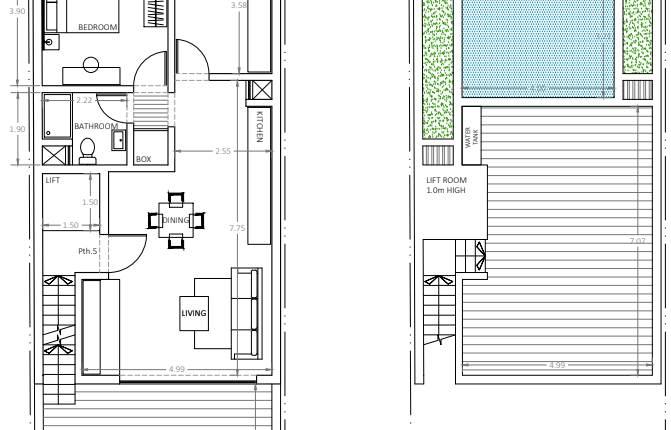Dingli - 2 Bedroom Finished Penthouse On Plan 