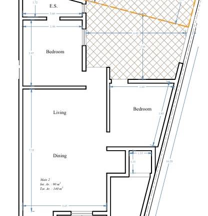 Birzebbuga - 2 Bedroom Finished Elevated Maisonette On Plan 