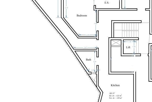 Birzebbuga - 3 Bedroom Finished 1st Floor Apartment On Plan 