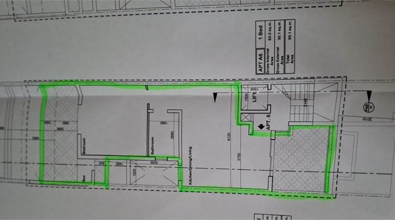 Marsascala - 1 Bedroom Fully Finished Penthouse + Front & Back Terrace