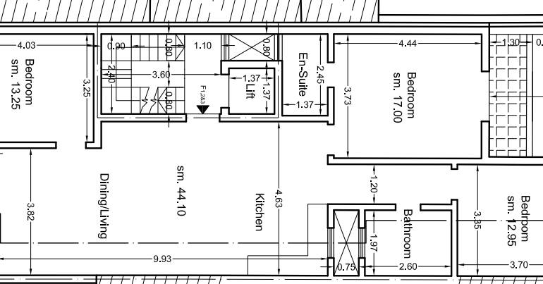 Birzebbugia - 3rd Floor 3 Bedroom Apartment + Terrace + Balconies (On Plan)