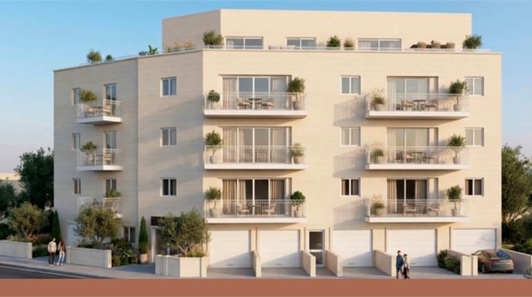 Xewkija Gozo - 2 Bedroom Apartment (On Plan)