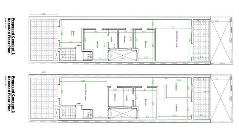 Dingli , 160sqm Penthouse, 3 bedroom highly finished with optional garage ON PLAN